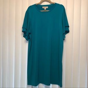 Michael Kors teal dress